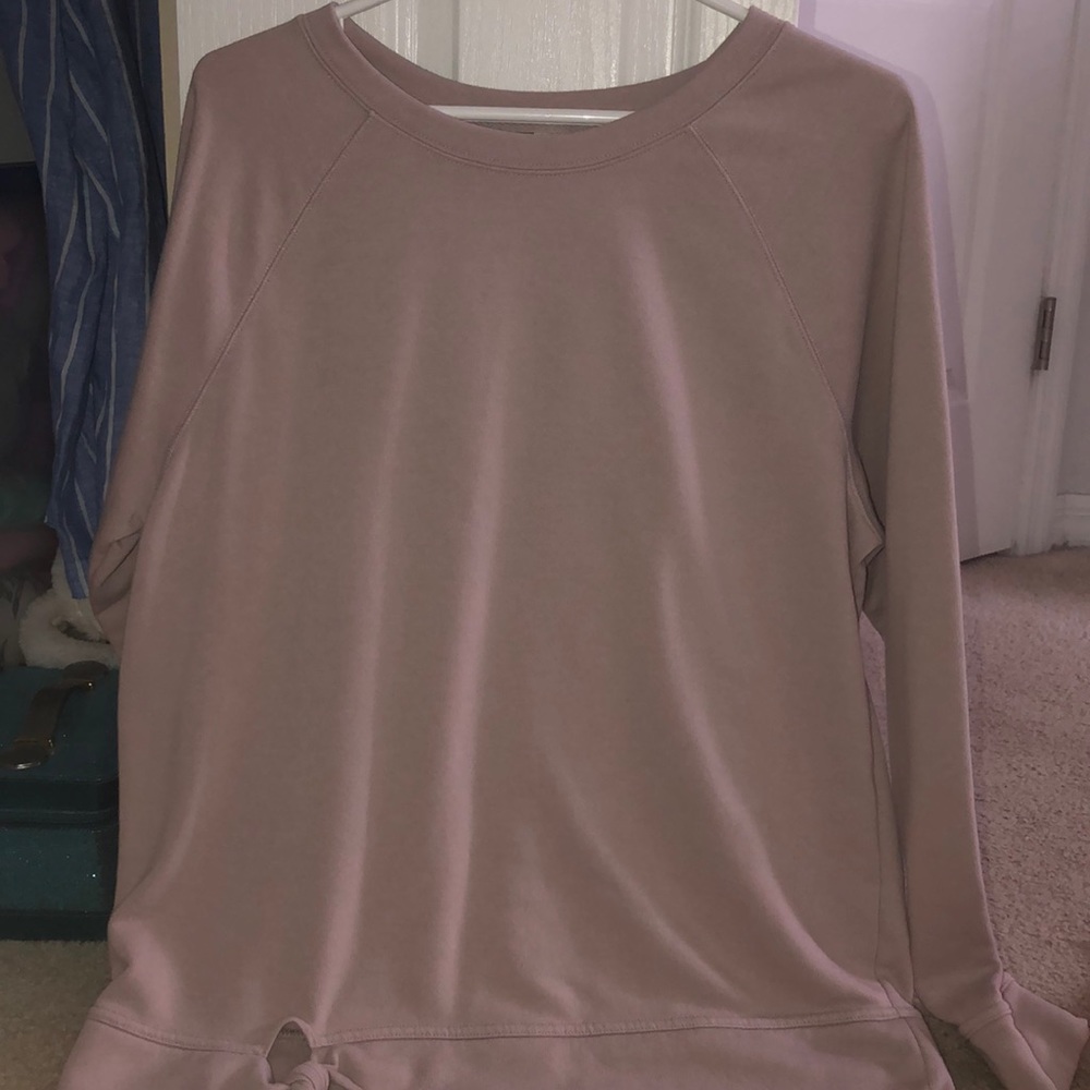 Muave Long Sleeve with tie in front